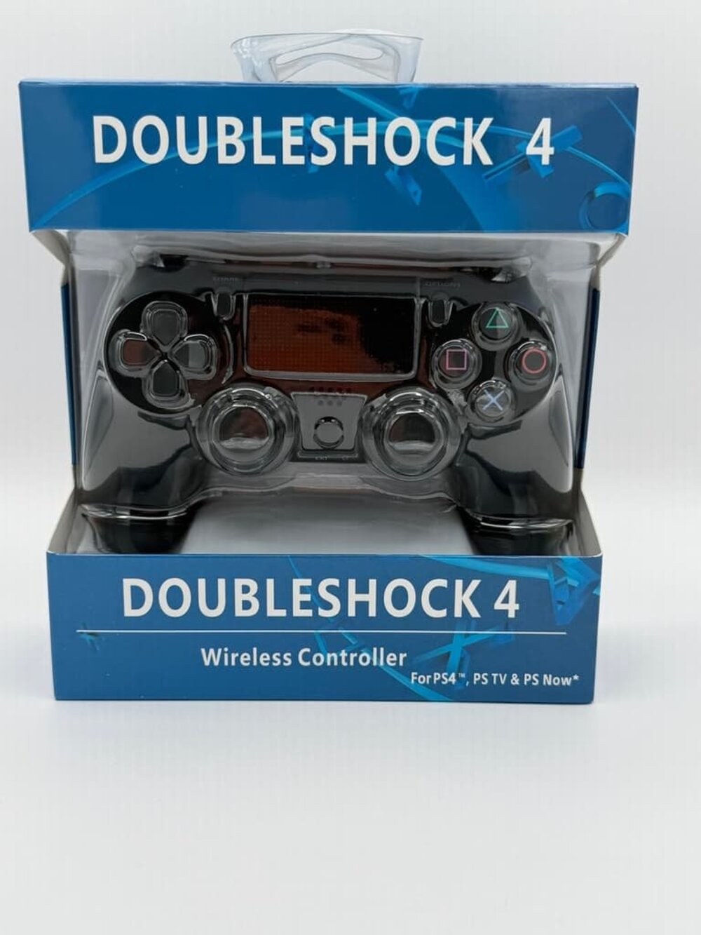 Black Wireless Controller - Compatible with PS4/PS TV